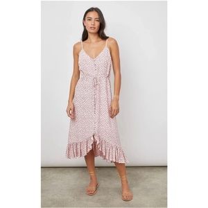Rails sundress, floral cream and pink. Never worn. Size S